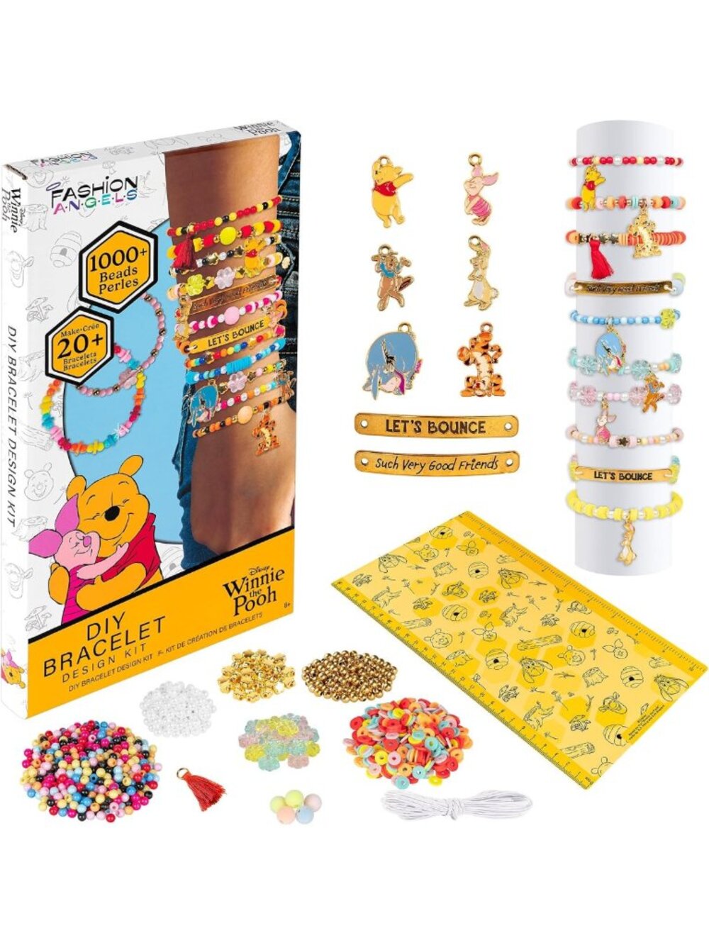 DIY Winnie the Pooh Bracelet Kit | Fun Craft for Kids | Fashion Accessories